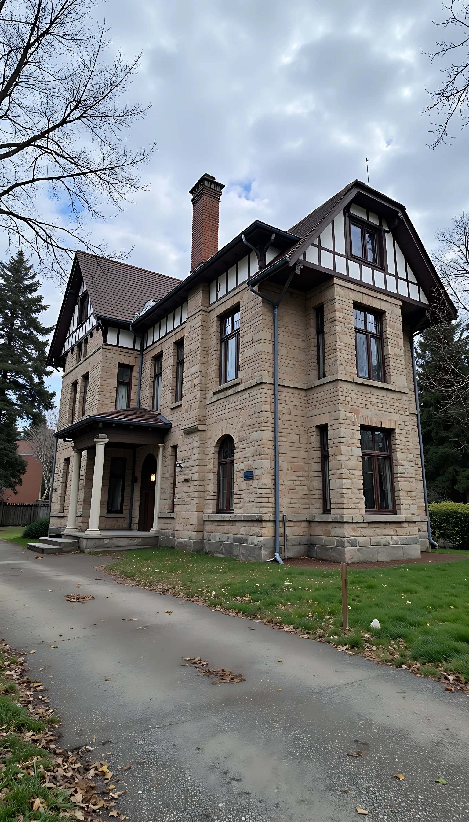a picture of a mansion