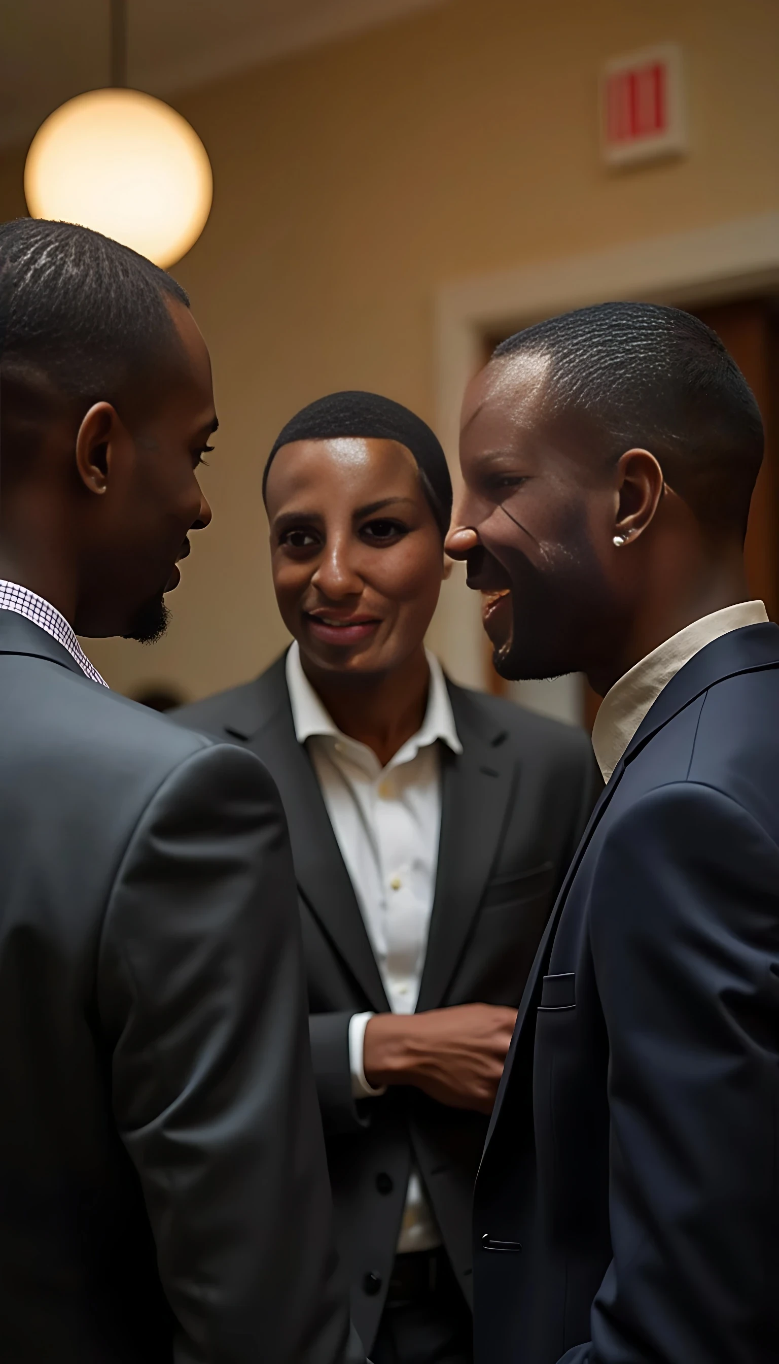 Photo of CSTMDL engaging in intercourse with 3 large black men