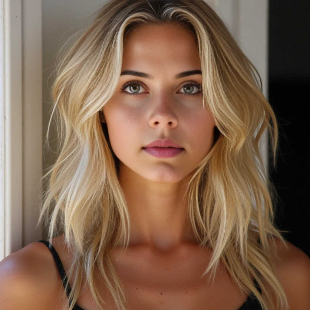 Nice girl 18 blonde stunning