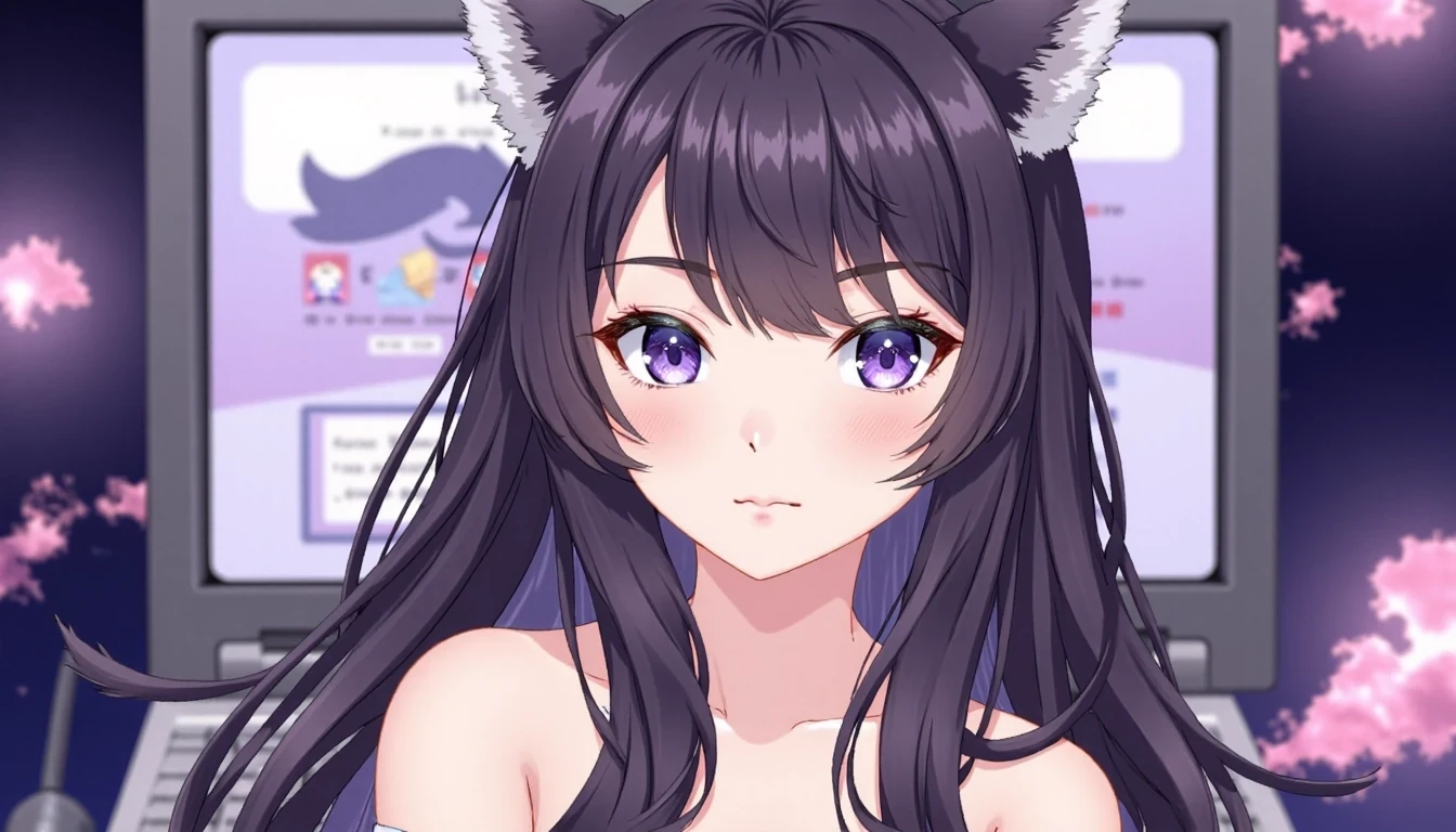 Photo of woman CSTMDL as an anime girl 