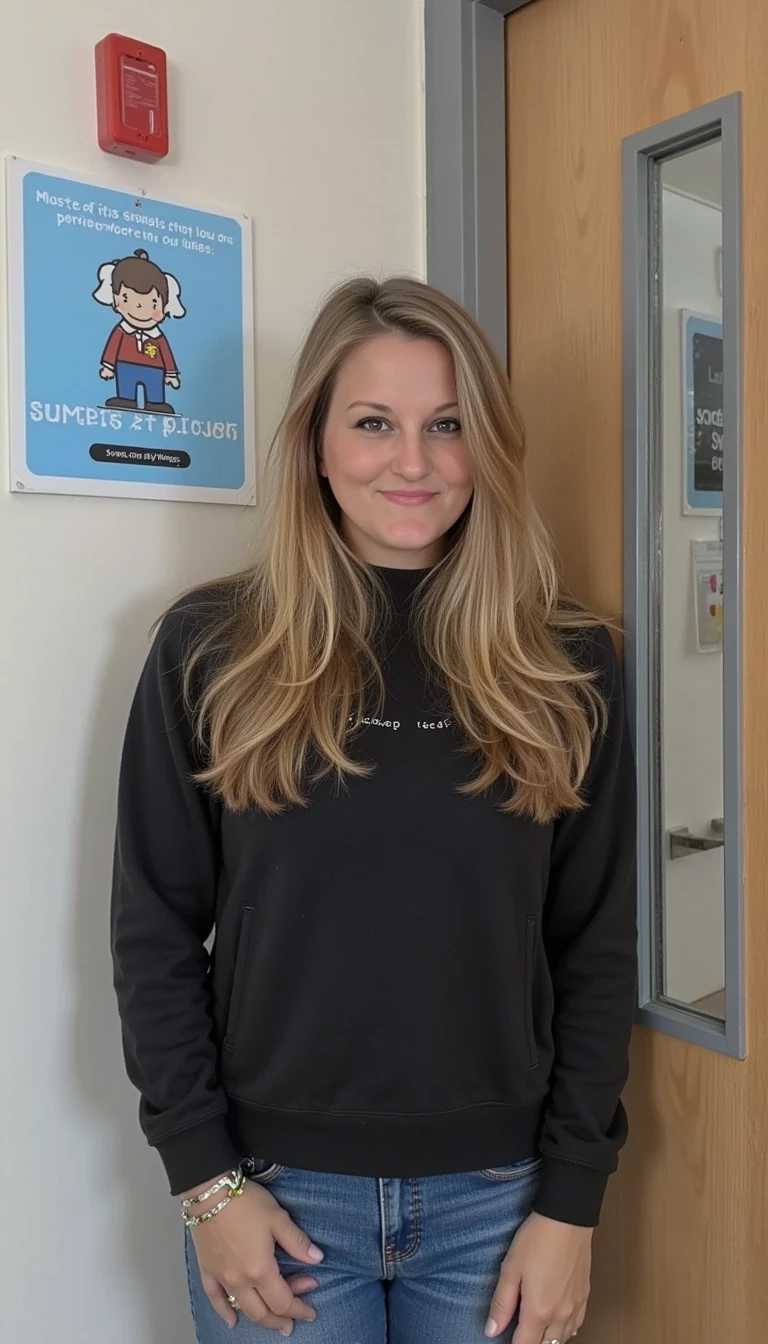 photo of woman CSTMDL at school