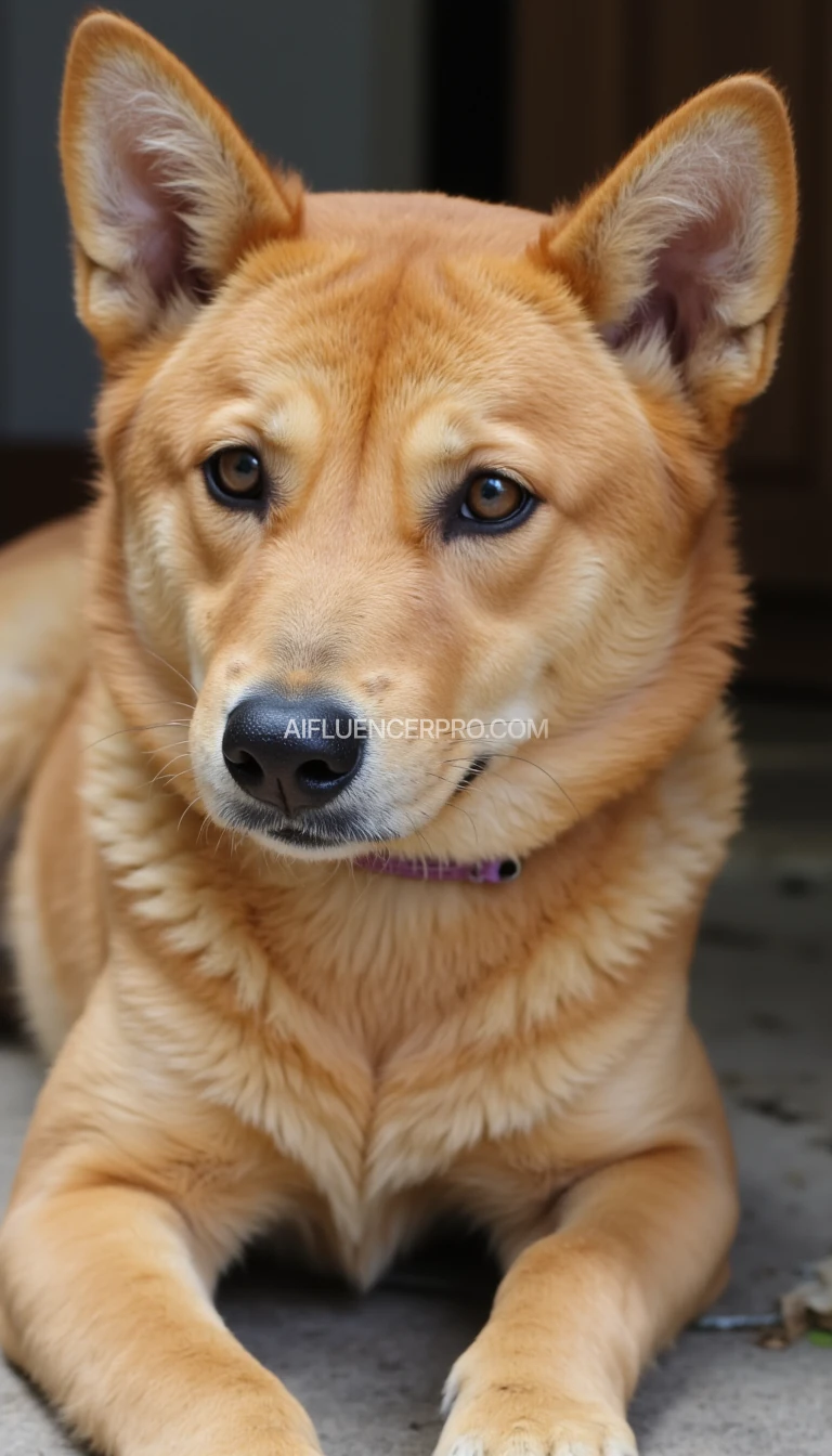 Ginger looking innocent