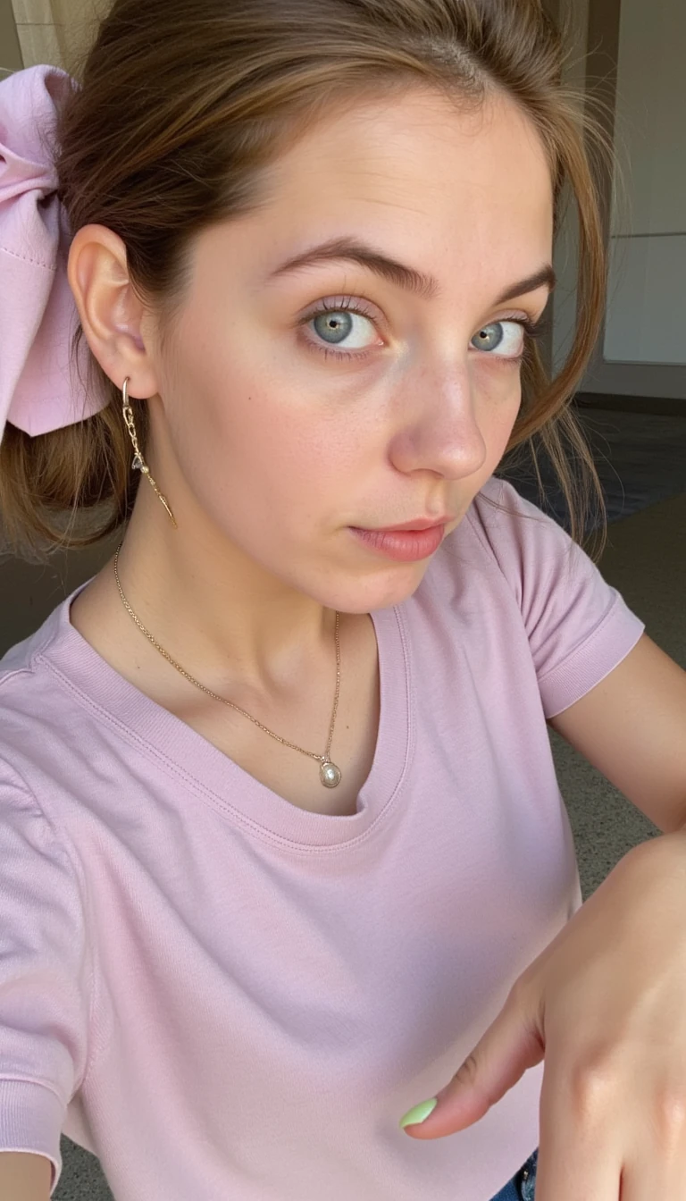 CSTMDL demira, cute selfie, blue eyes