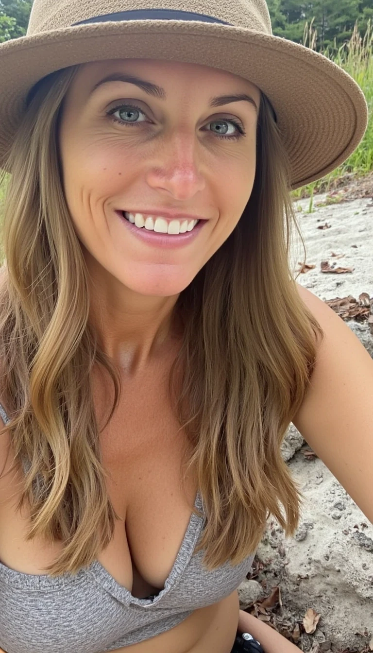 photo of woman in tiny blue bikini CSTMDL