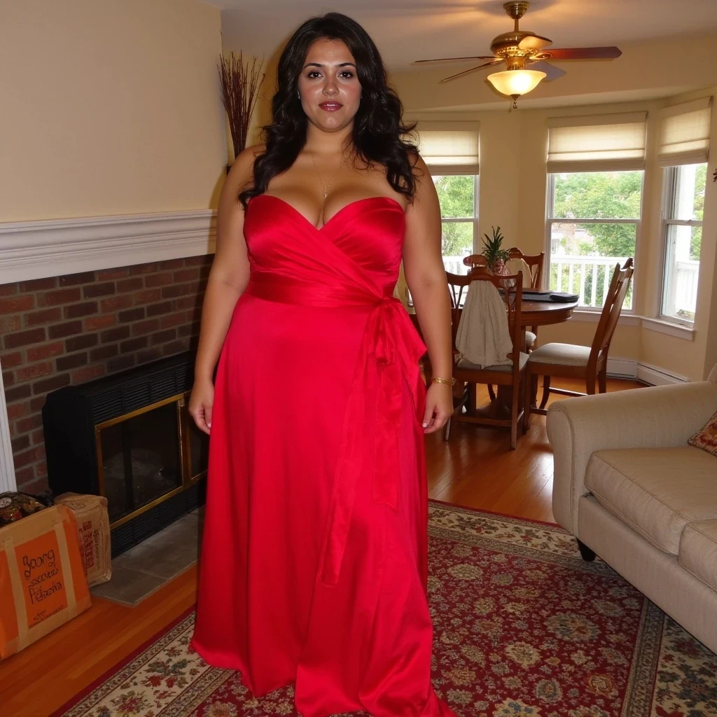 Huge ass big tits a curvy lady. I like the red dress one you created. More of that 