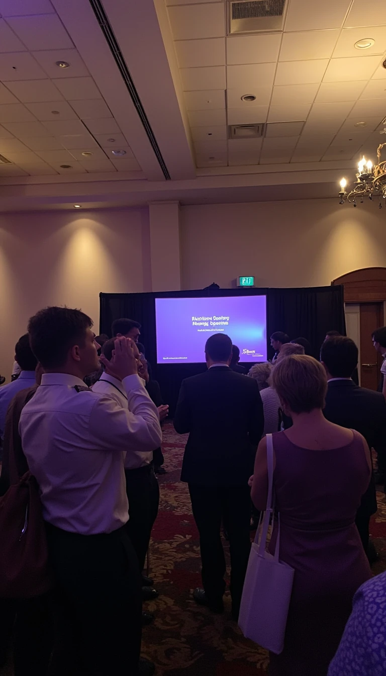 Delegates at a business conference in Nashville