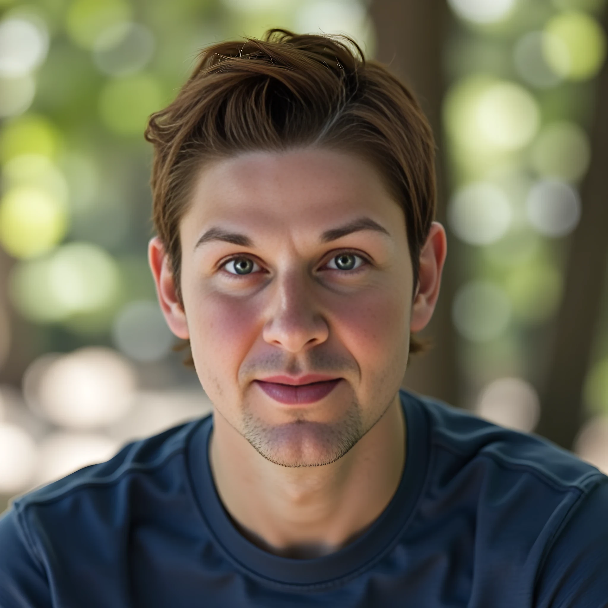 headshot of CSTMDL looking directly at the camera