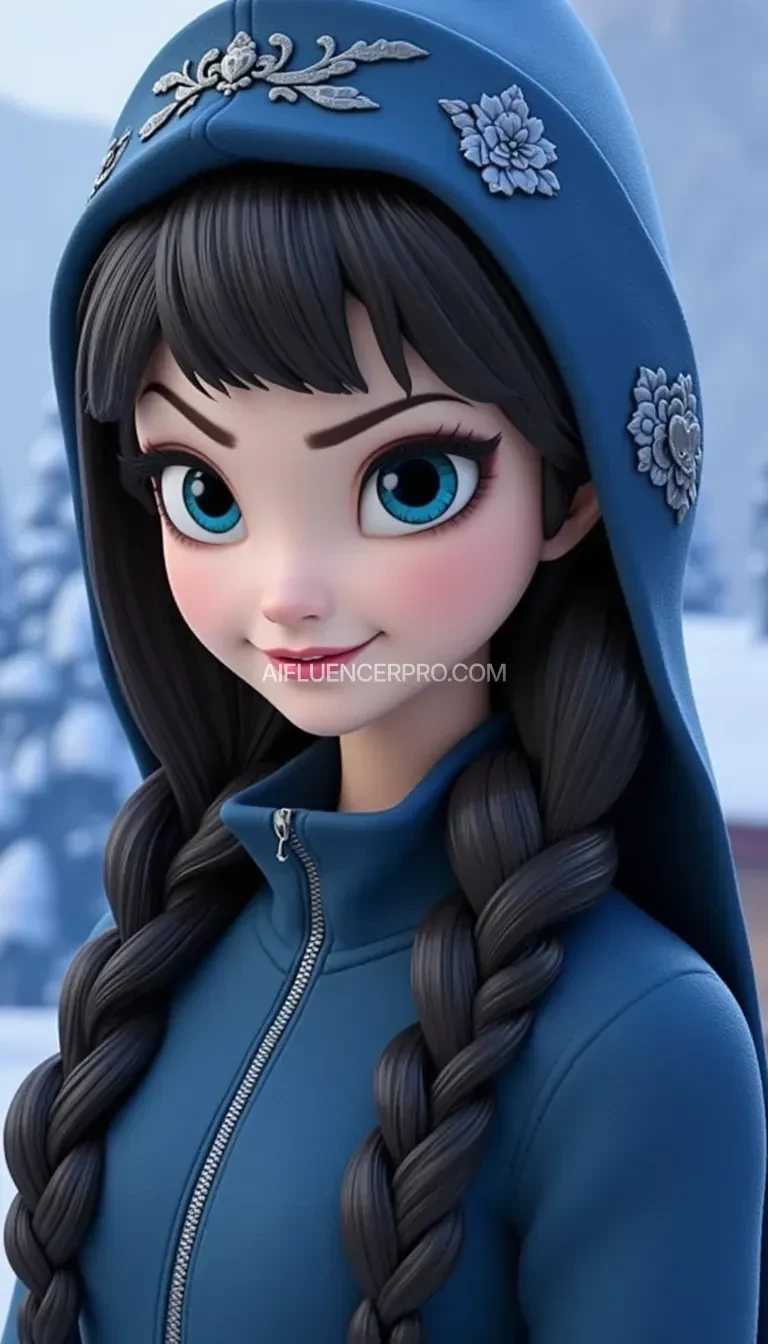 elsa with black hair from frozen hi670f9xkprpl725ilorkklj