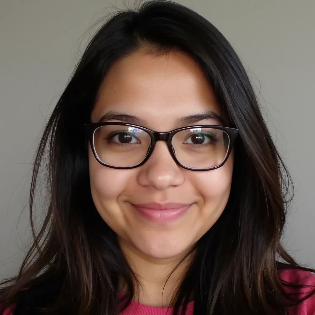 boring low quality snapchat photo circa 2015, Ultra realistic image of an 19-year-old Latina college student with long dark brown hair, brown eyes, glasses