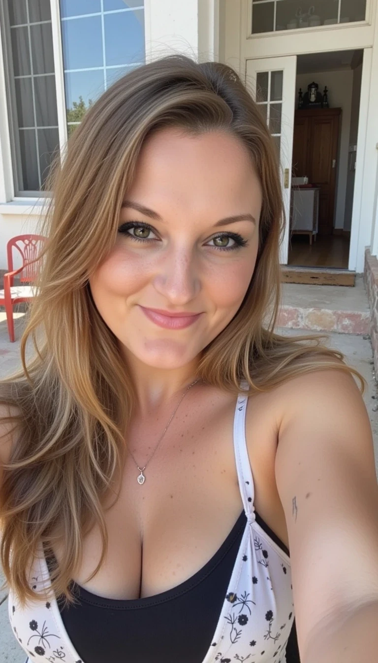 Outside giving a blowjob