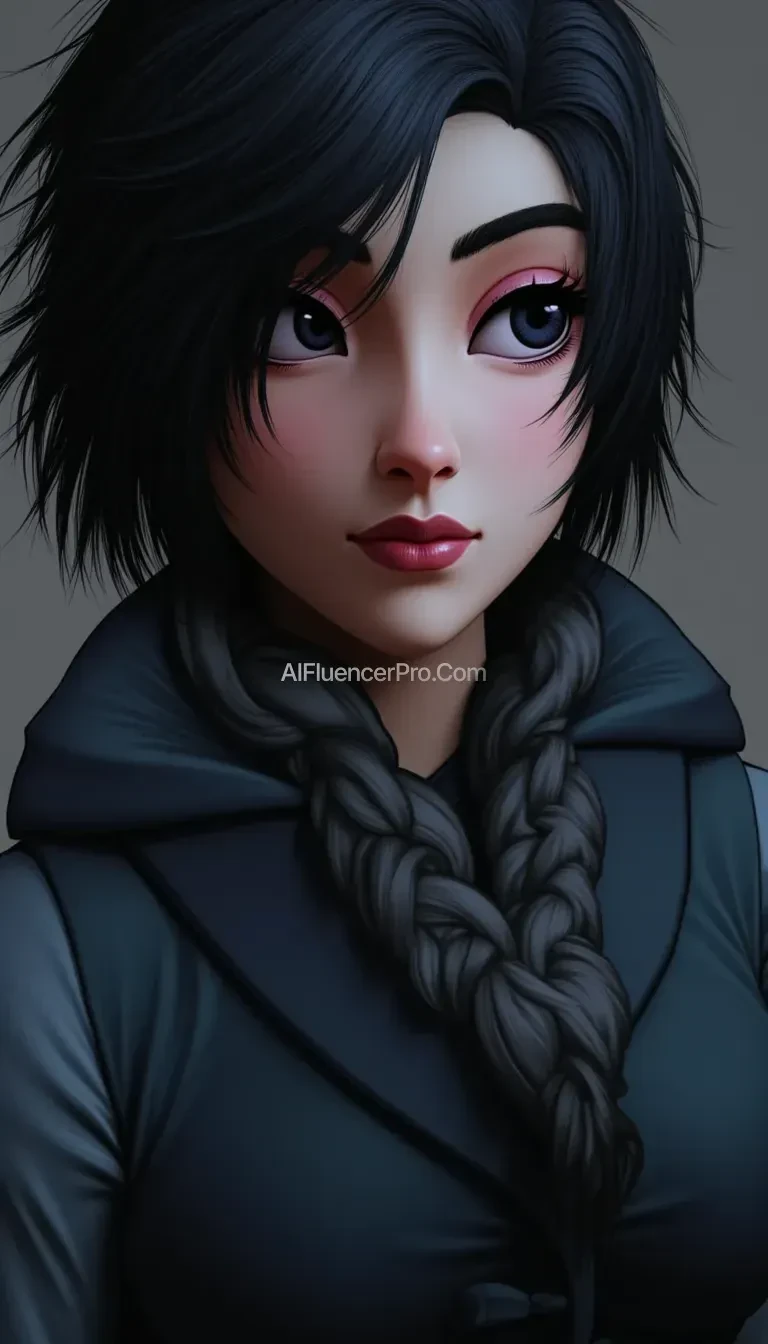 elsa from frozen with black hair realistic ti javvi1c6j1jf4j4t1fo4dh4j