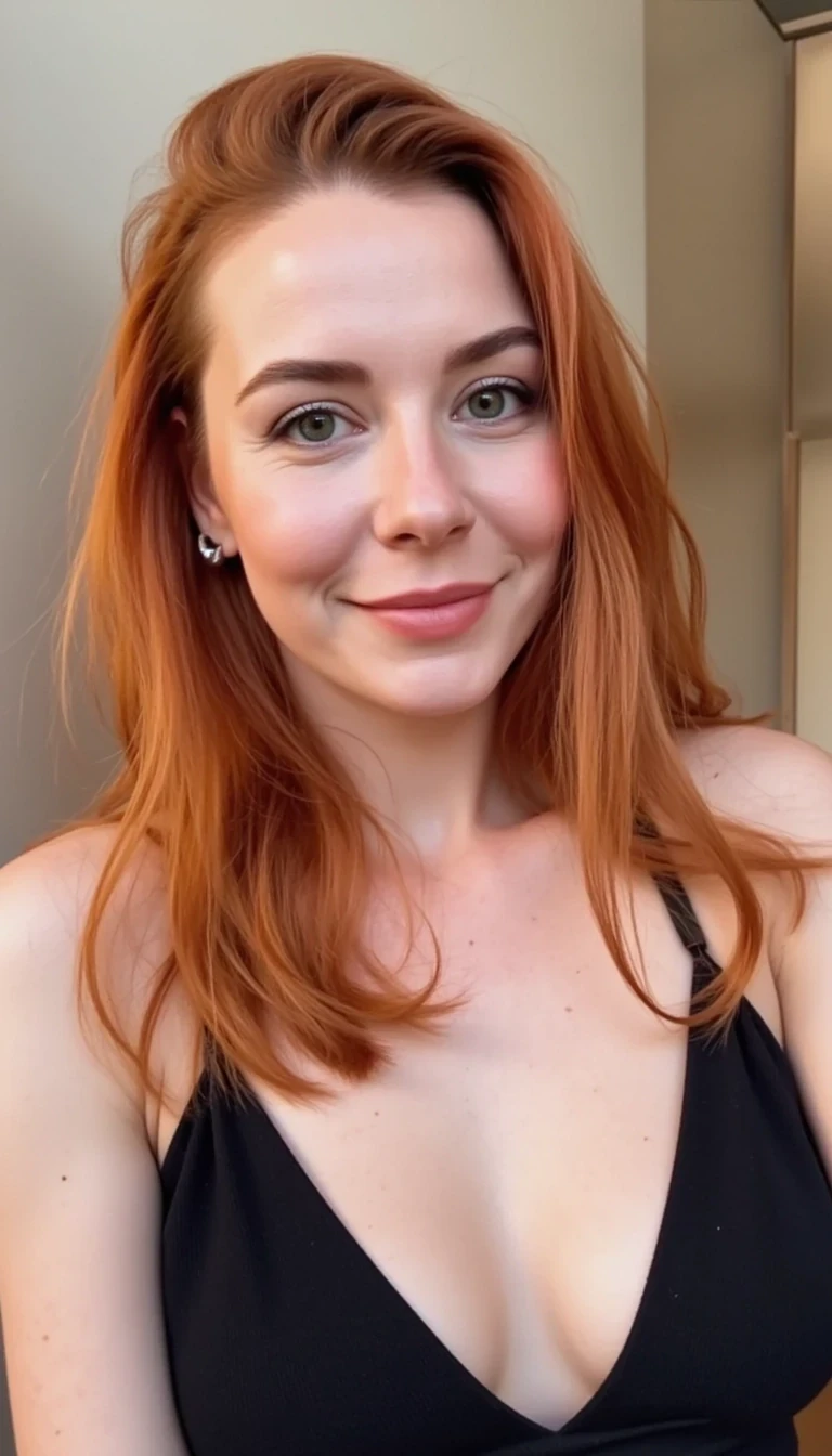 Only fans content for CSTMDL with reddish hair