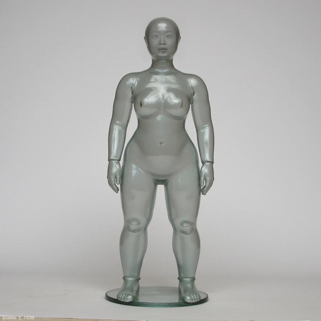 Glass hour figure, large breast and hips, some muscular body. 
