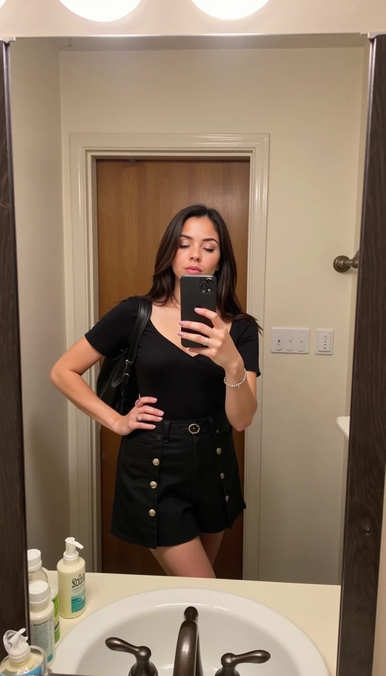 IMG
_
3434.HEIC, CSTMDL of Lilith mirror selfie in a bathroom, low quality snapchat
image shot on phone camera