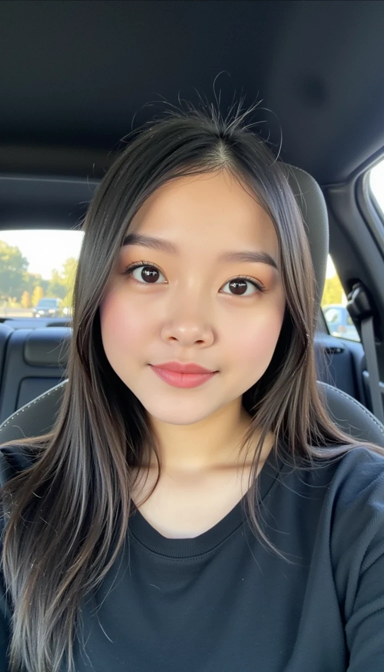 photo of Hana CSTMDL in a car