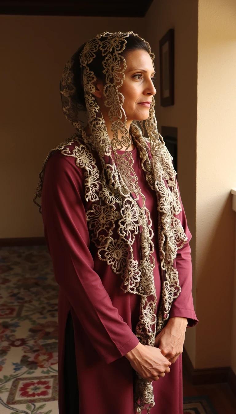 photo of a woman CSTMDL from Saudi Arabia in a traditional Arabic setting 