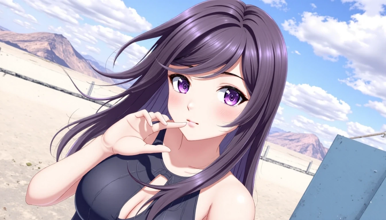 Photo of woman CSTMDL as an anime girl 