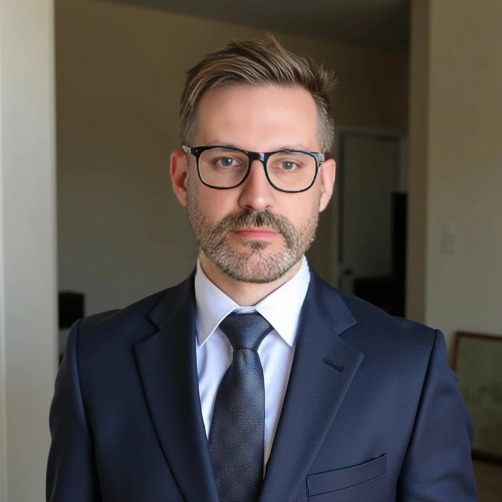 boring low quality snapchat photo circa 2015, cute young man, soft light brown hair, standing, full body. Businessman, with exact same haircut. He is wearing a suit and modern reading glasses. Slim but muscular build, with a beard similar to the one in the photo but more groomed. Hair similar to the photo, with both beard and hair having a blonde base and several gray strands, as in the photo.