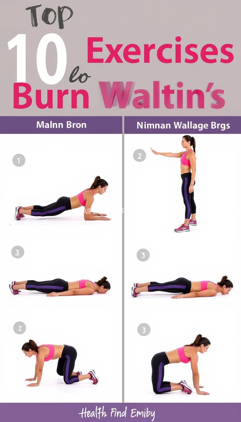 Health and fitness . start by giving the top 10 exercises to burn fat for women