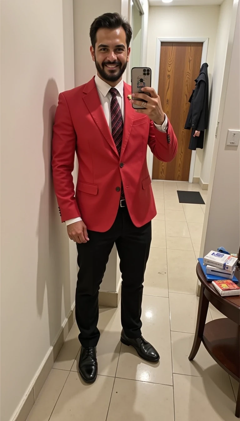 Fancy dress CSTMDL SELFIE in hotel in costa rica