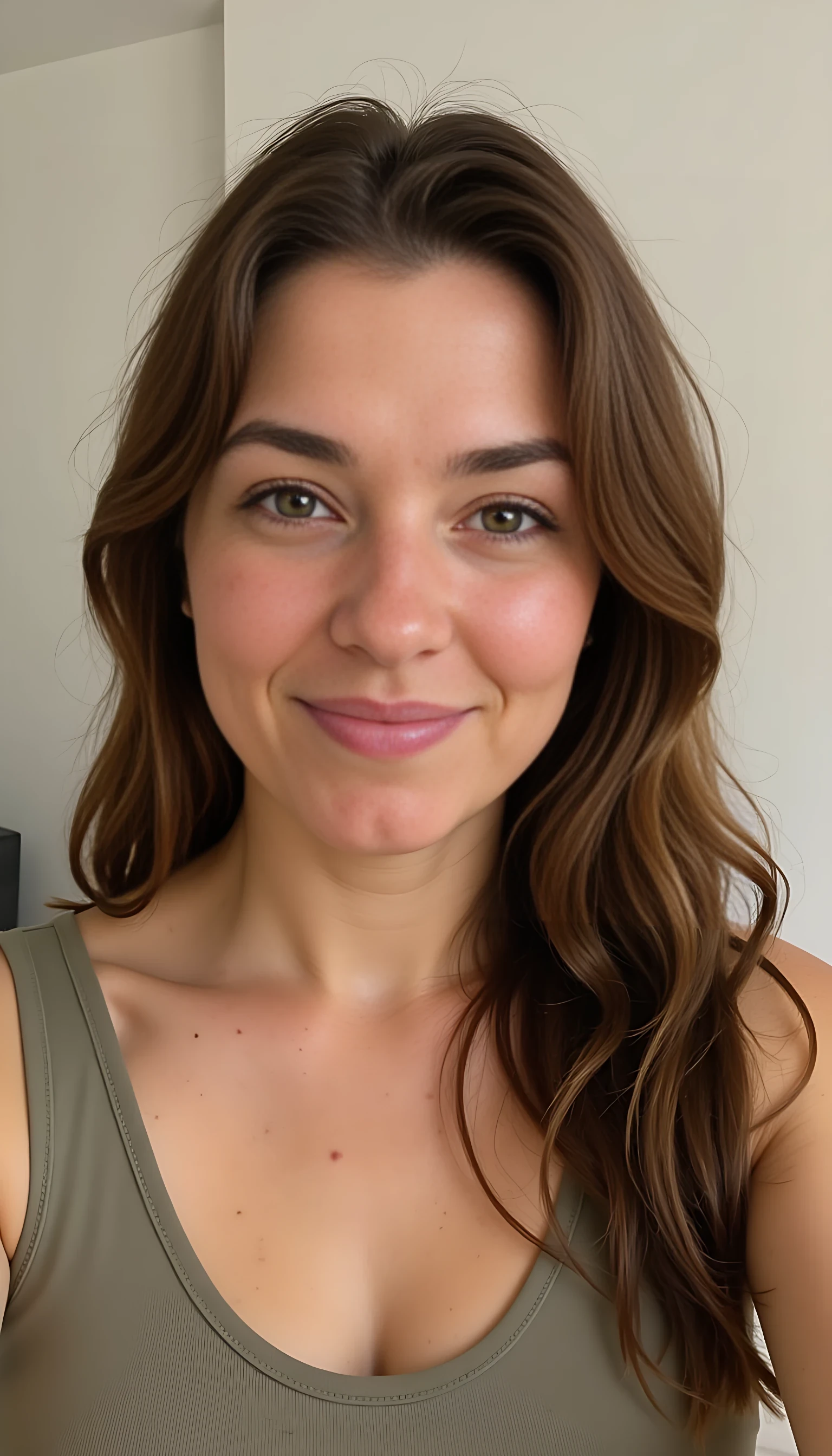 iphone portrait of CSTMDL woman
