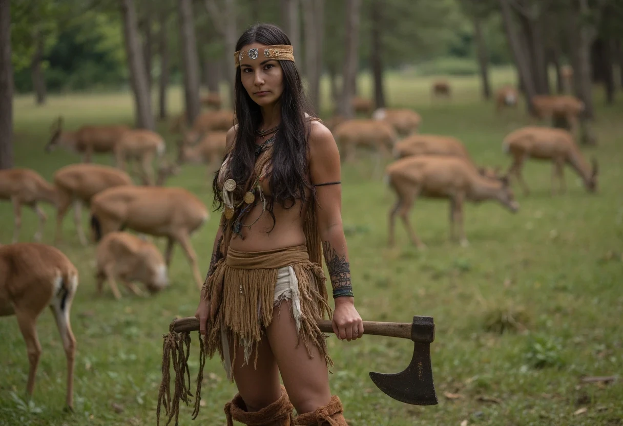 a beautiful native american woman with war pa ocpscnr4kuiuo40qn9oc08ph