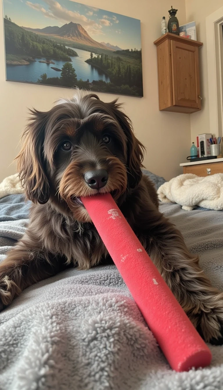 photo of Savannah sucking on a dildo