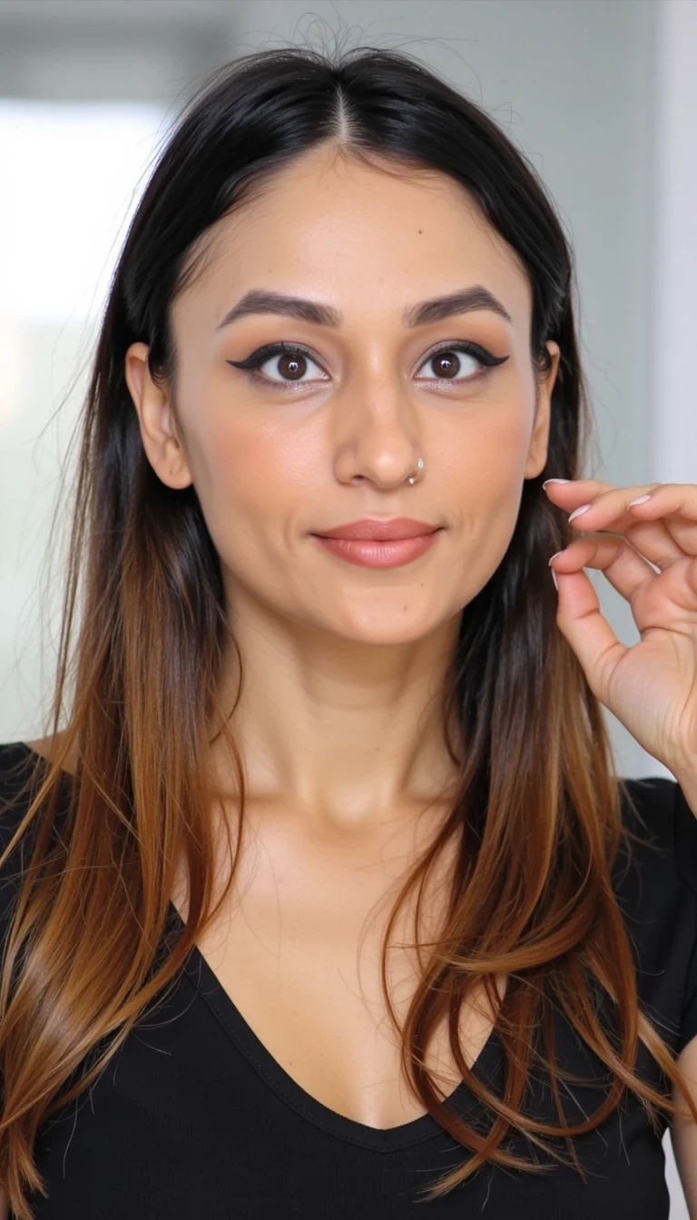 Make woman looking professional