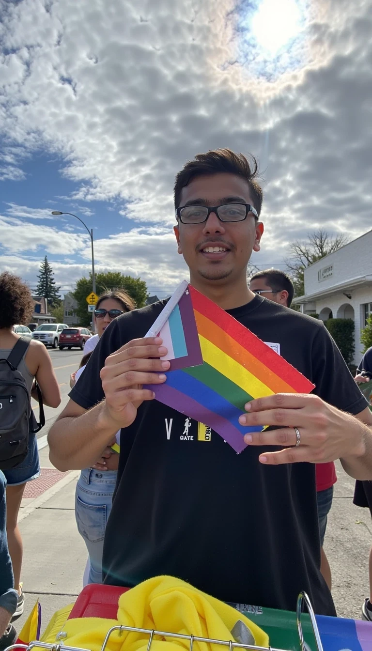 Make this guy support pride and gay