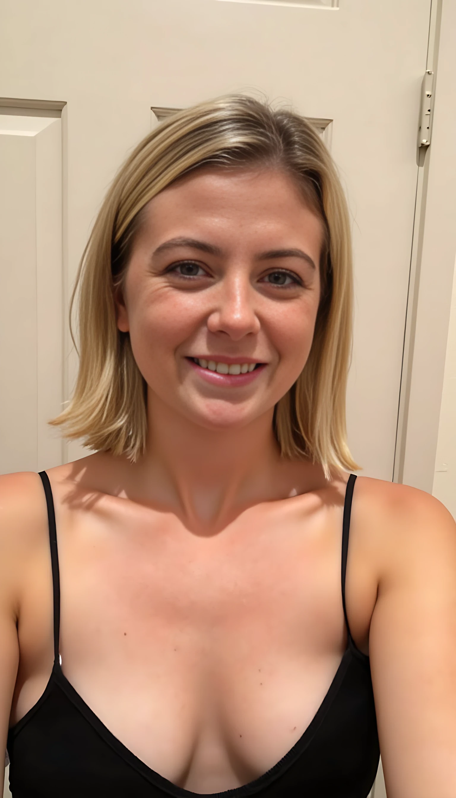 boring low quality snapchat photo circa 2015, cute woman CSTMDL, slutty, she should have big boobs, she should have massive boobs, she should not have a flat chest, she should not have small boobs, she should be naked, blonde hair, slutty selfies to boyfriend, 