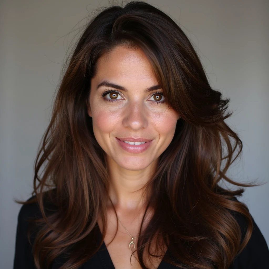 25 year old Italian woman with brown eyes and brown hair