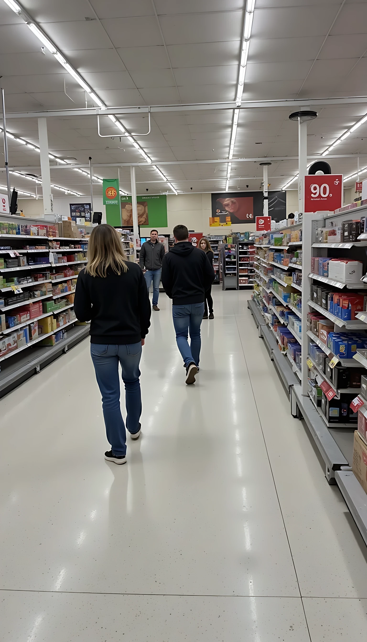 boring low quality snapchat photo circa 2015, CSTMDL, walking in the grocery store