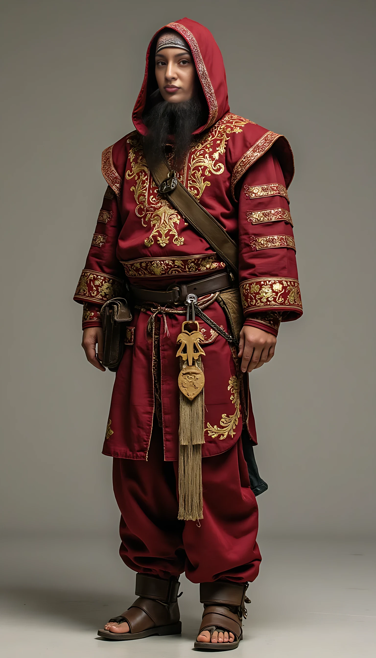 In shaktiman clothes 