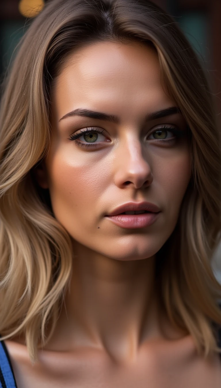 Face of beautiful woman 