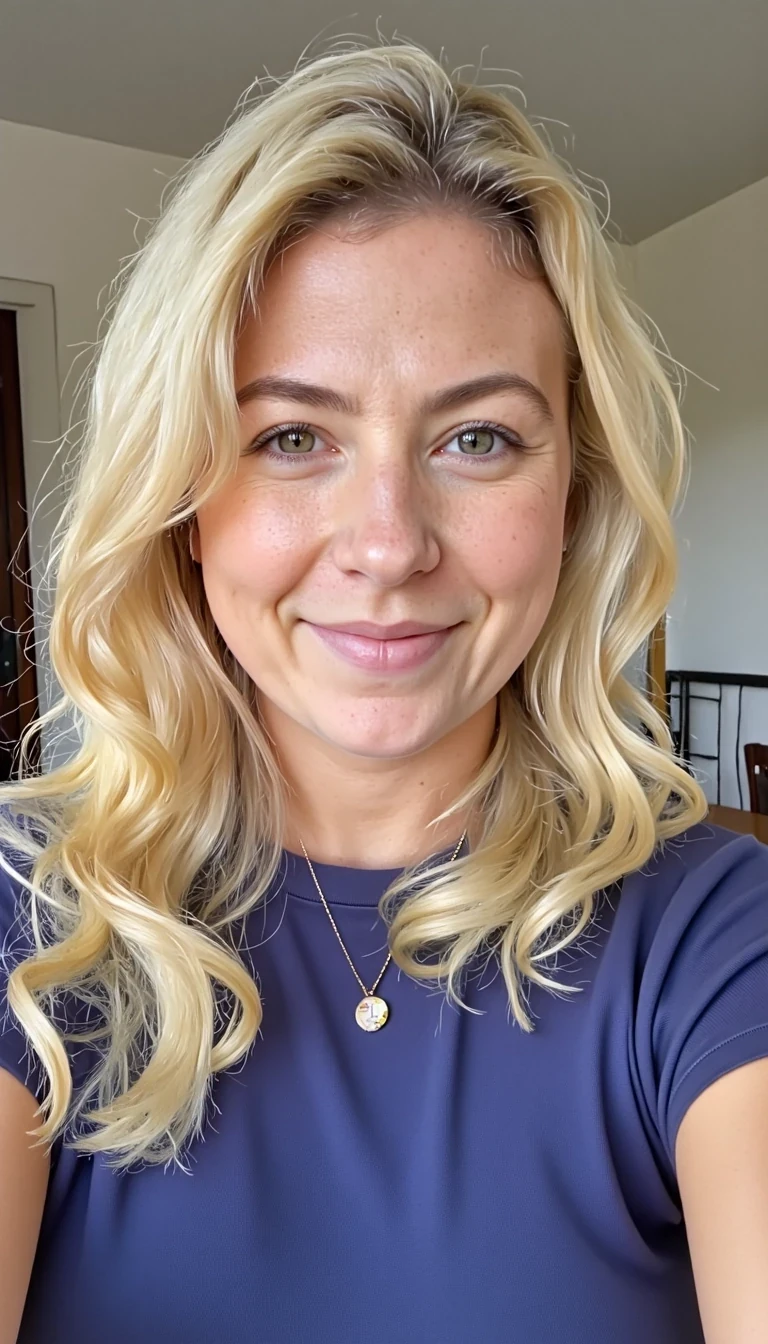 photo of woman CSTMDL, blonde, 8k resolution, Snapchat selfies 