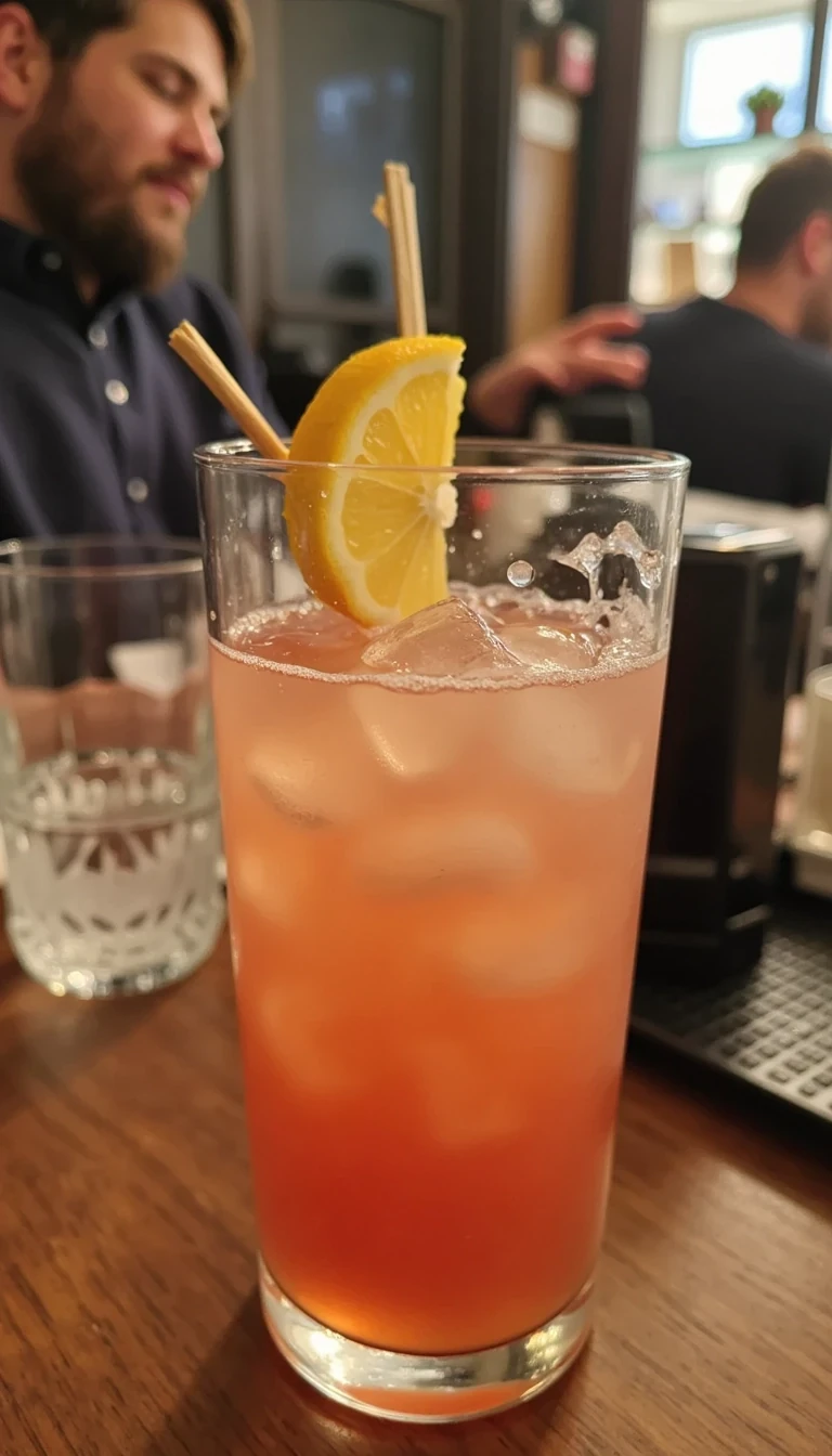 Snapchat quality, Fancy cocktail picture 