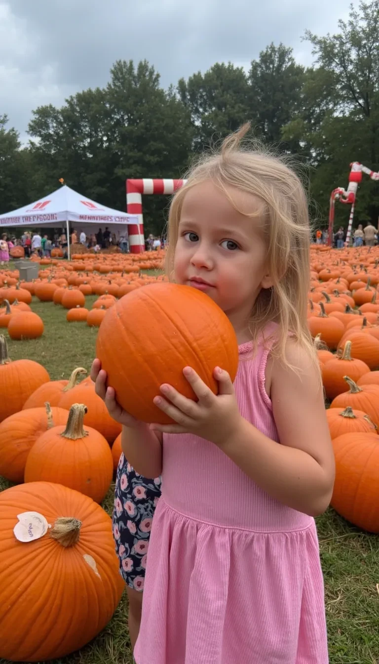 a girl at pumpkin festival ytm0pygm83ov5ll03ly2l7oc